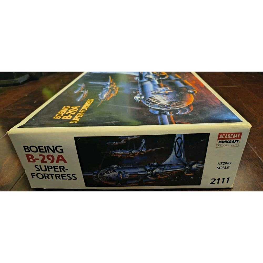 Vintage Academy Minicraft Boeing B-29A Super Fortress 1/72 Sealed Model Kit 2111 - Picture 5 of 11